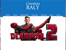 Tablet Screenshot of cinemasraly.com
